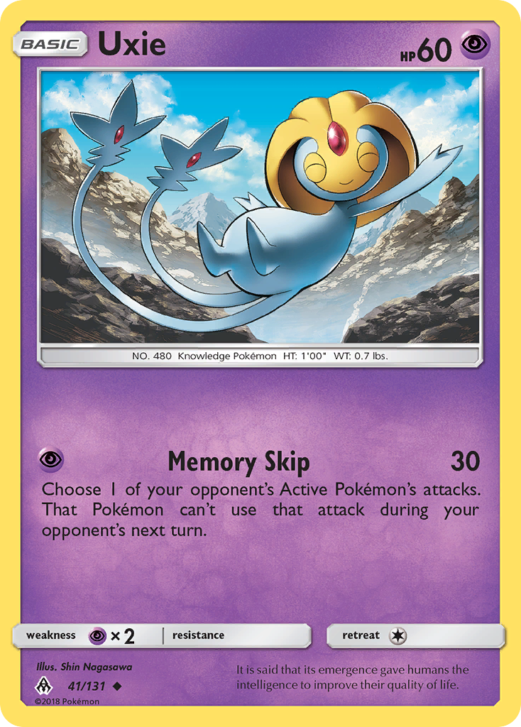 Forbidden Light Uxie #41/131