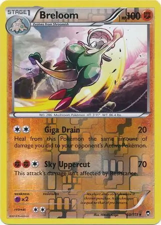 Furious Fists Breloom #50/111 reverse holo