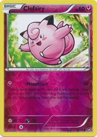 Furious Fists Clefairy #70/111 reverse holo