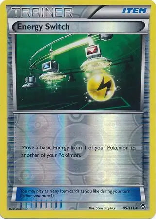 Furious Fists Energy Switch #89/111 reverse holo