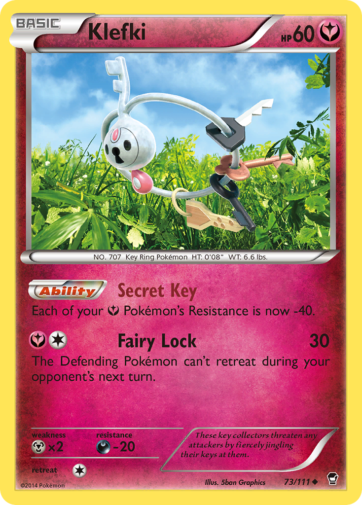 Furious Fists Klefki #73/111