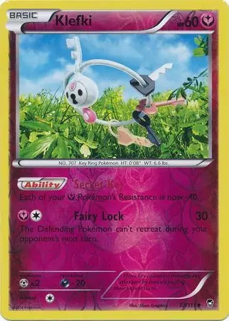 Furious Fists Klefki #73/111 reverse holo