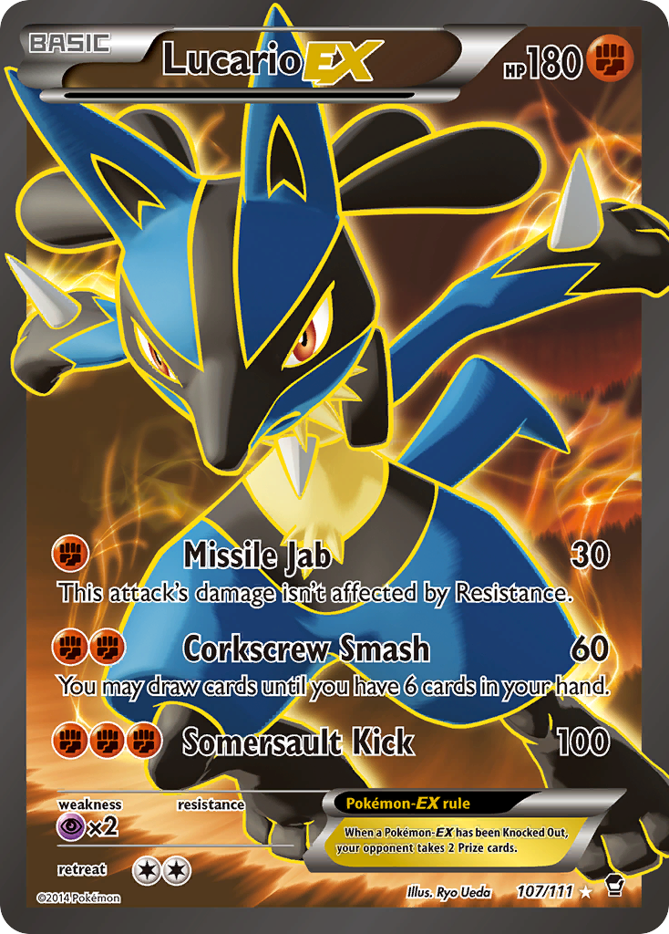 Lucario EX Full Art