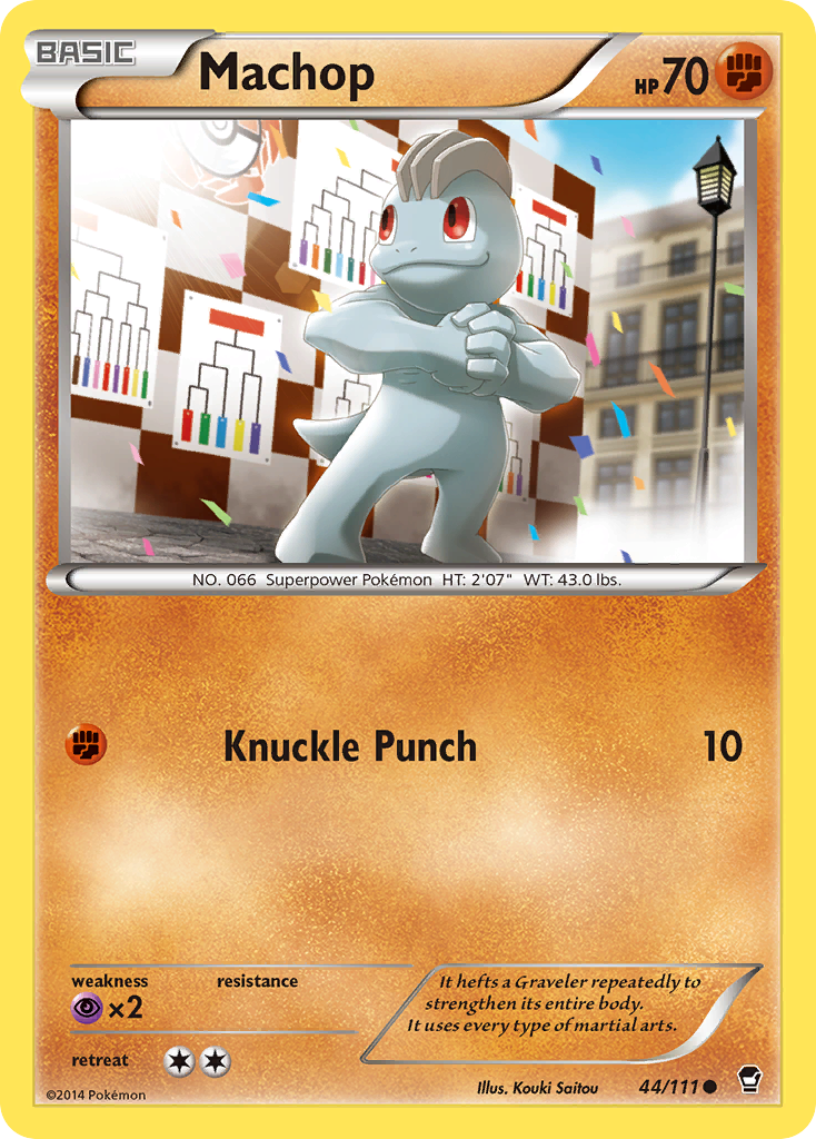Furious Fists Machop #44/111