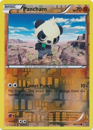 Furious Fists Pancham #60/111 reverse holo