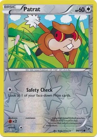 Furious Fists Patrat #84/111 reverse holo