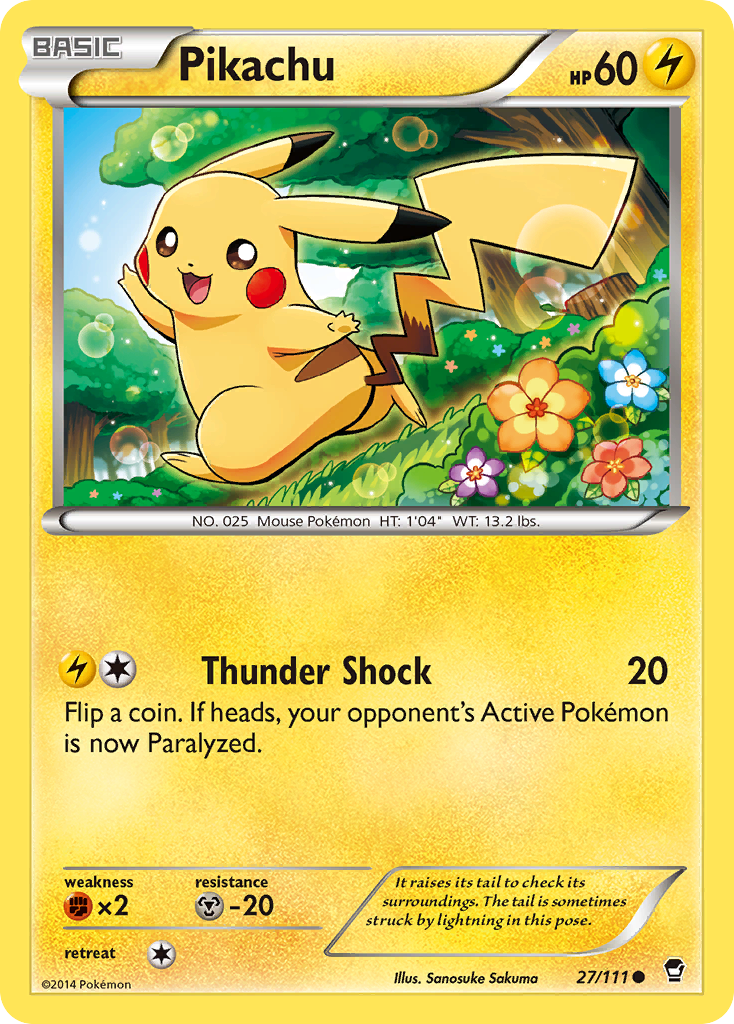 Furious Fists Pikachu #27/111