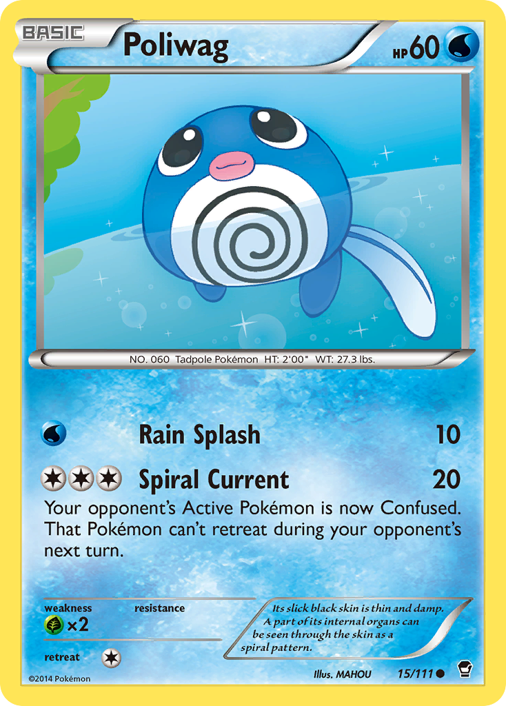 Furious Fists Poliwag #15/111