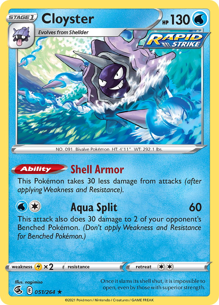 Fusion Strike Cloyster #51/264