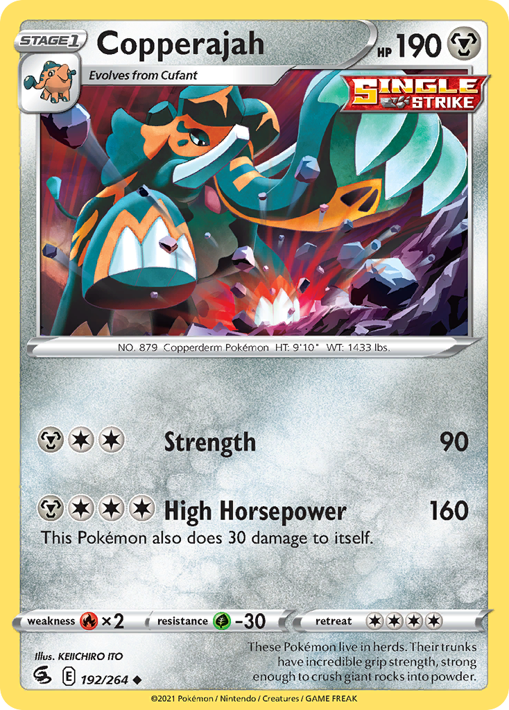 Fusion Strike Copperajah #192/264