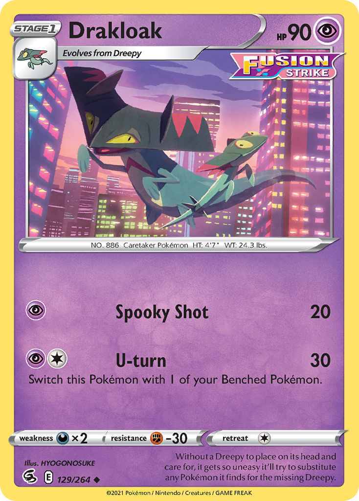 Fusion Strike Drakloak #129/264