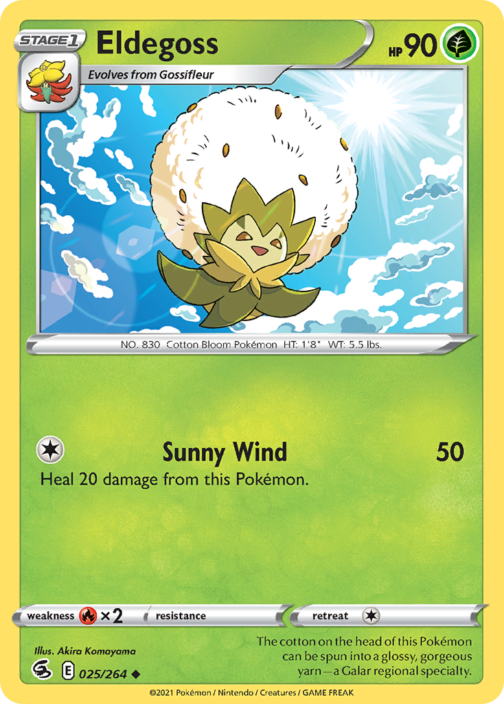 Fusion Strike Eldegoss #25/264
