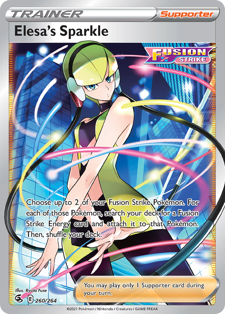 Fusion Strike Elesa’s Sparkle #260/264