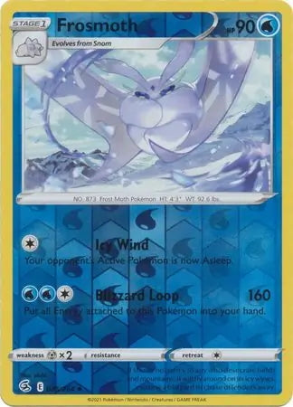 Fusion Strike Frosmoth #85/264 reverse holo
