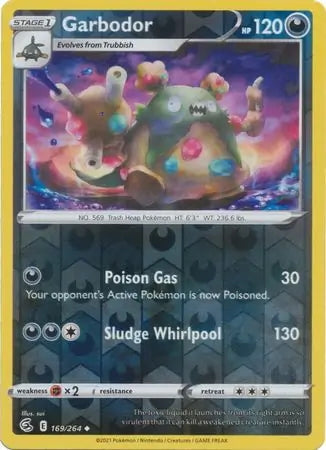 Fusion Strike Garbodor #169/264 reverse holo