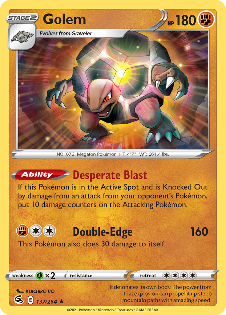 Fusion Strike Golem #137/264