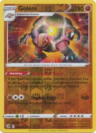 Fusion Strike Golem #137/264 reverse holo