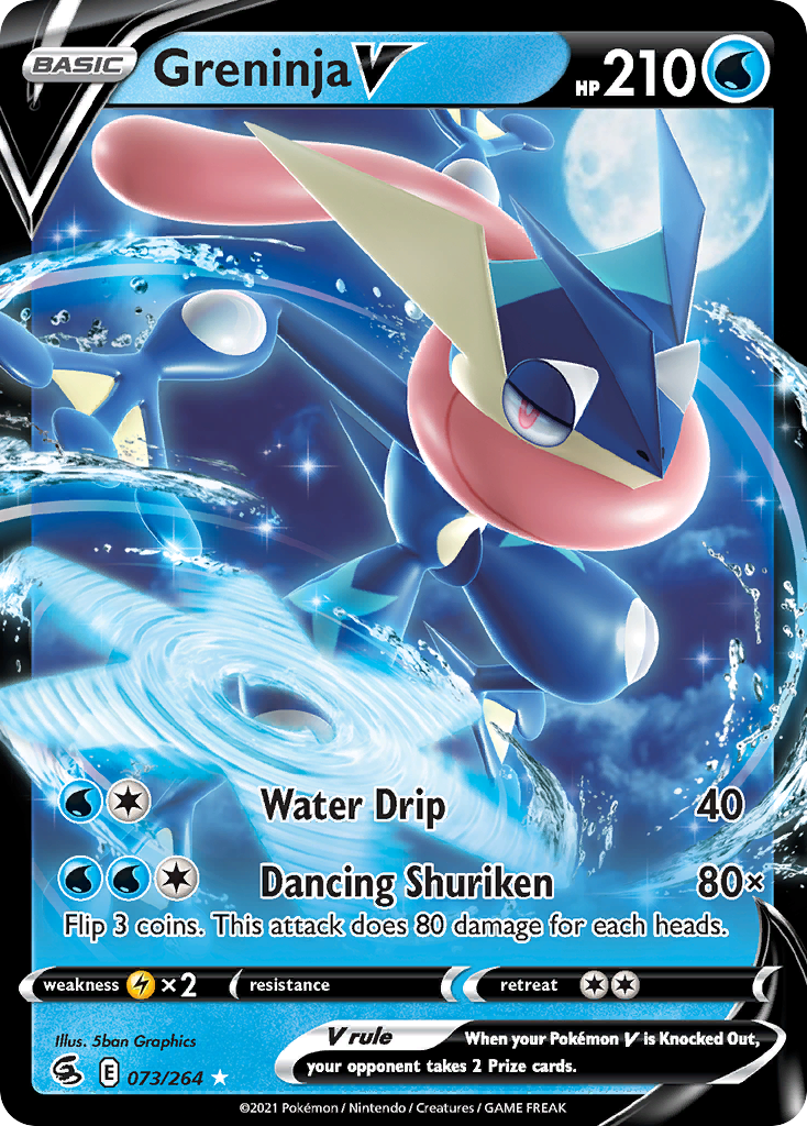 Fusion Strike Greninja V #73/264