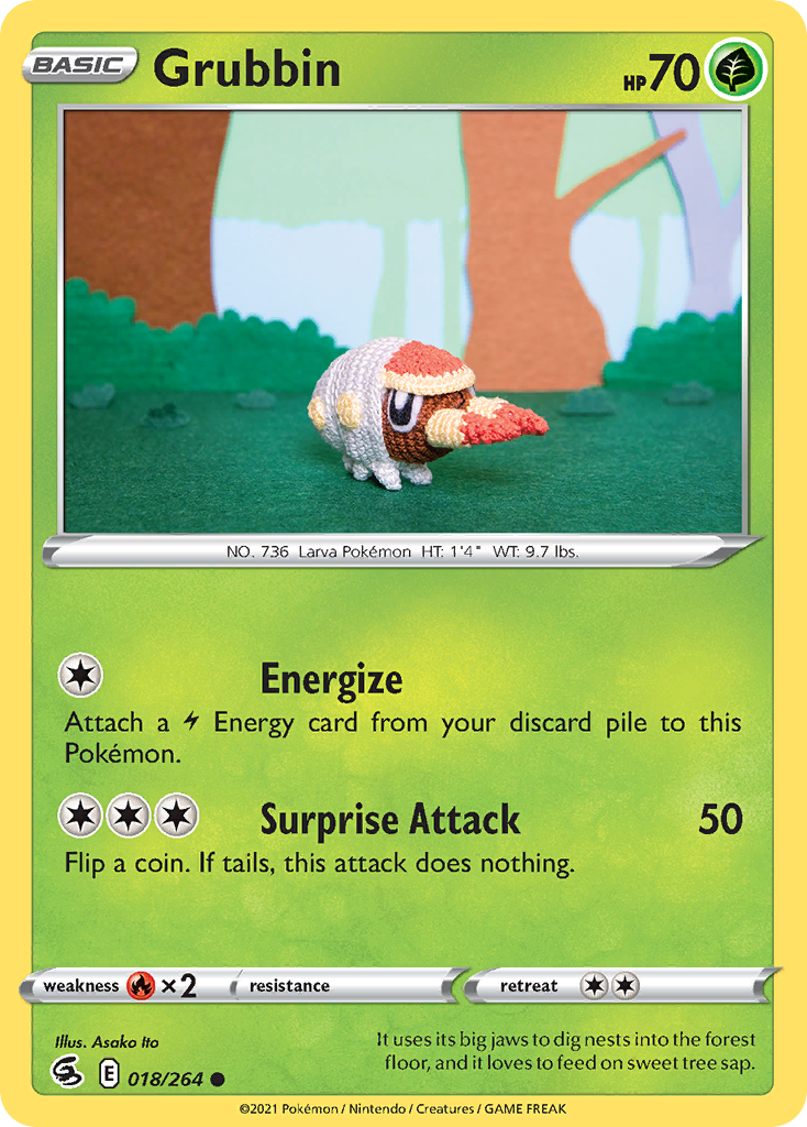 Fusion Strike Grubbin #18/264