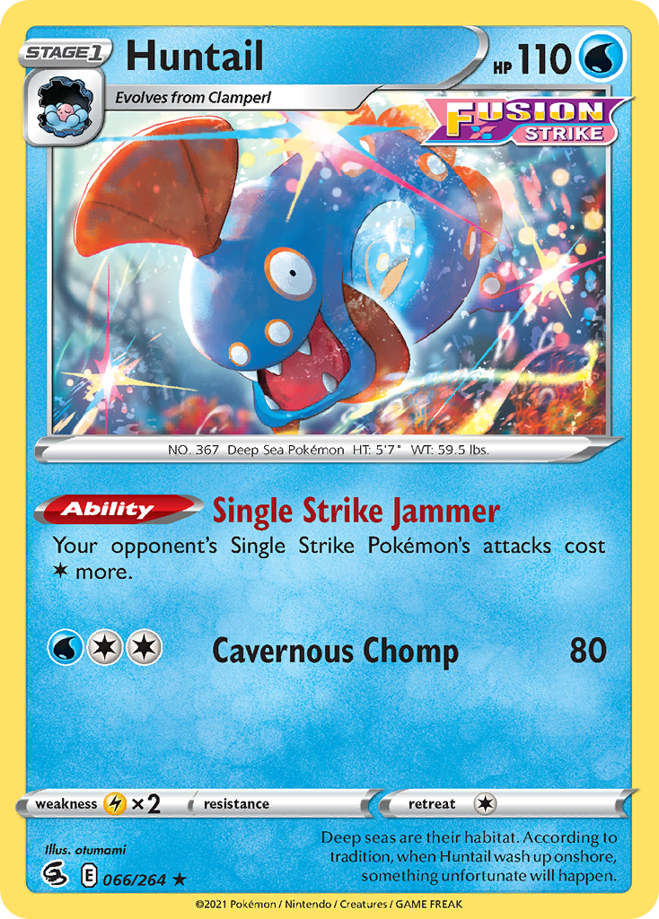 Fusion Strike Huntail #66/264
