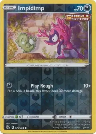 Fusion Strike Impidimp #176/264 reverse holo