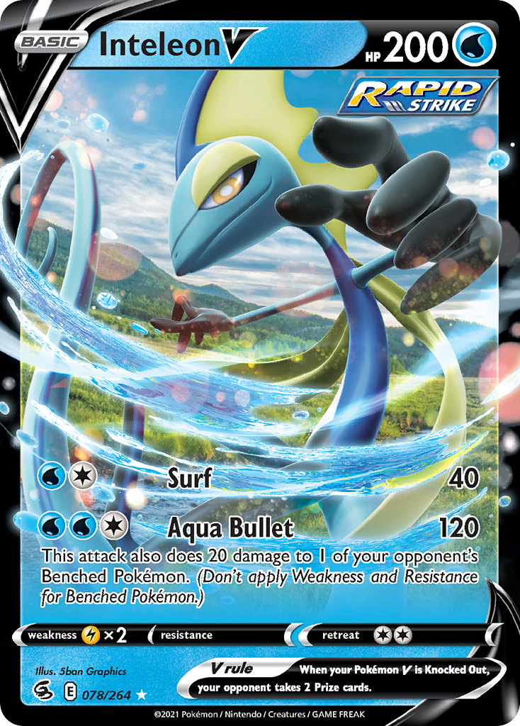 Fusion Strike Inteleon V #78/264