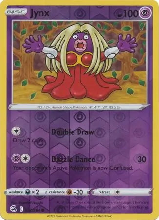 Fusion Strike Jynx #112/264 reverse holo