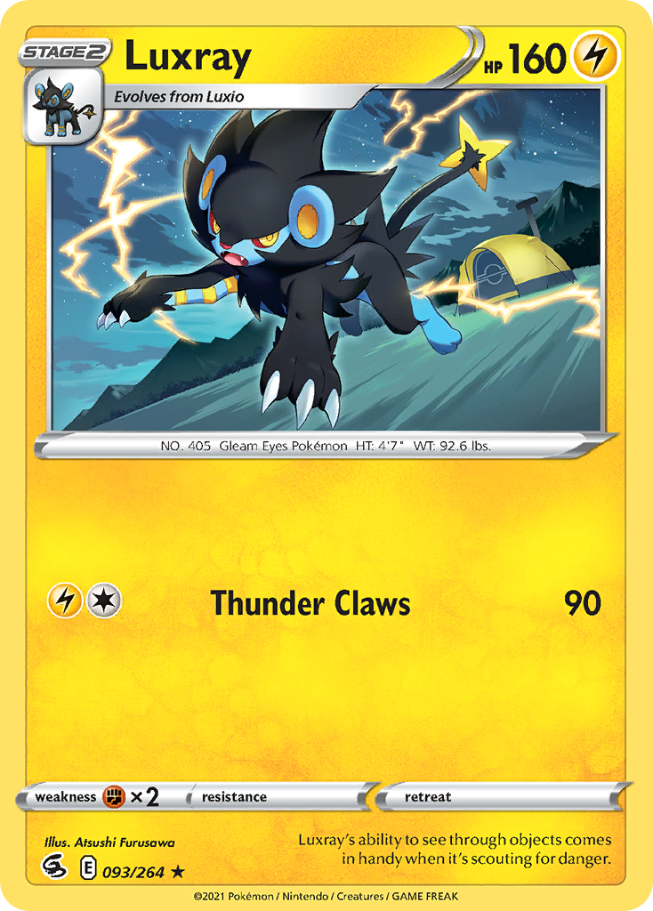 Fusion Strike Luxray #93/264
