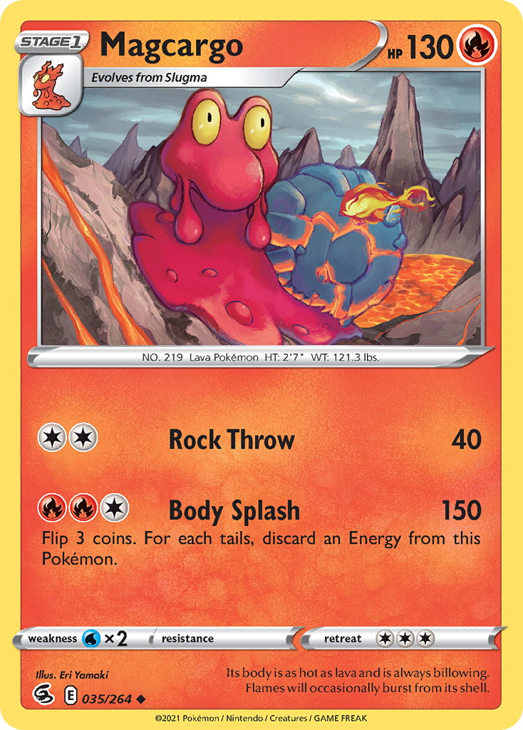 Fusion Strike Magcargo #35/264
