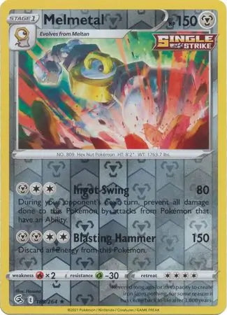 Fusion Strike Melmetal #189/264 reverse holo
