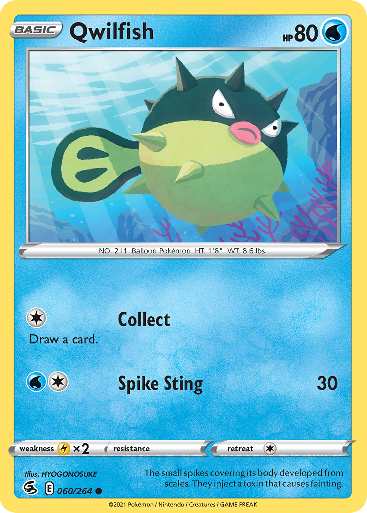 Fusion Strike Qwilfish #60/264