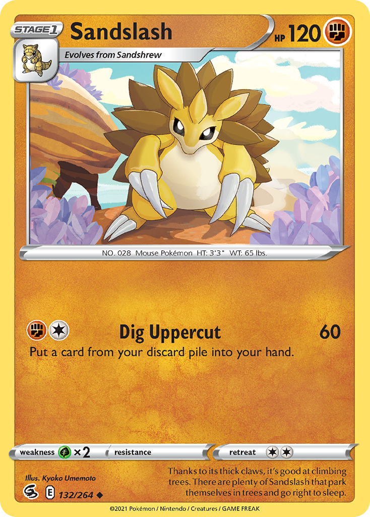 Fusion Strike Sandslash #132/264