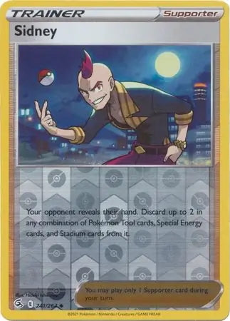 Fusion Strike Sidney #241/264 reverse holo