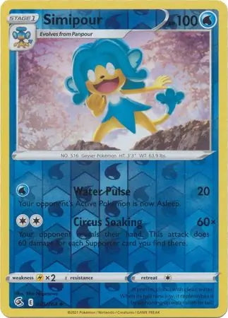 Fusion Strike Simipour #69/264 reverse holo