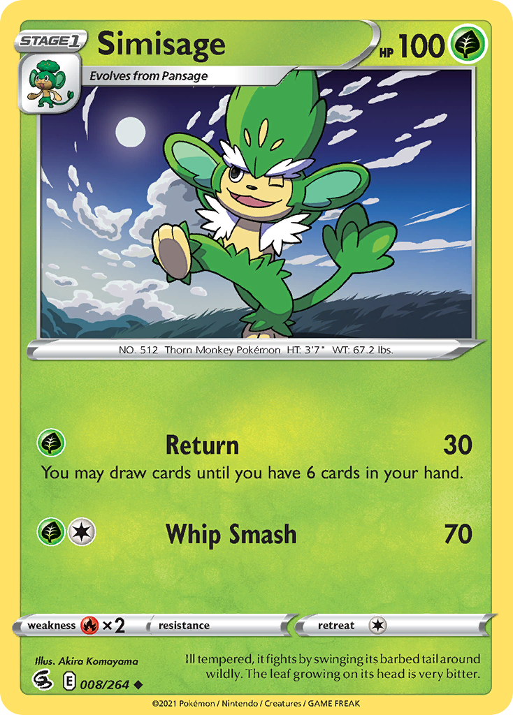 Fusion Strike Simisage #8/264