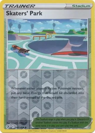 Fusion Strike Skater’s Park #242/264 reverse holo
