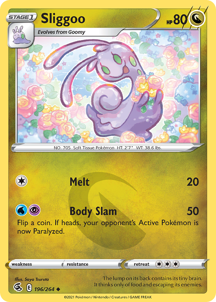 Fusion Strike Sliggoo #196/264