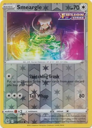 Fusion Strike Smeargle #209/264 reverse holo
