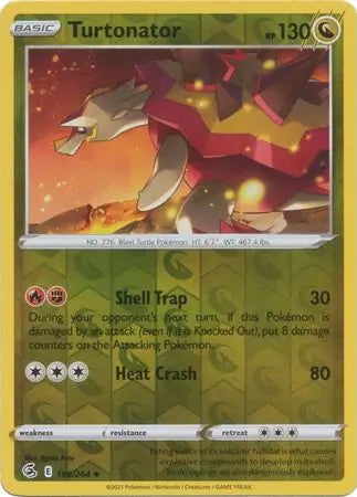 Fusion Strike Turtonator #198/264 reverse holo
