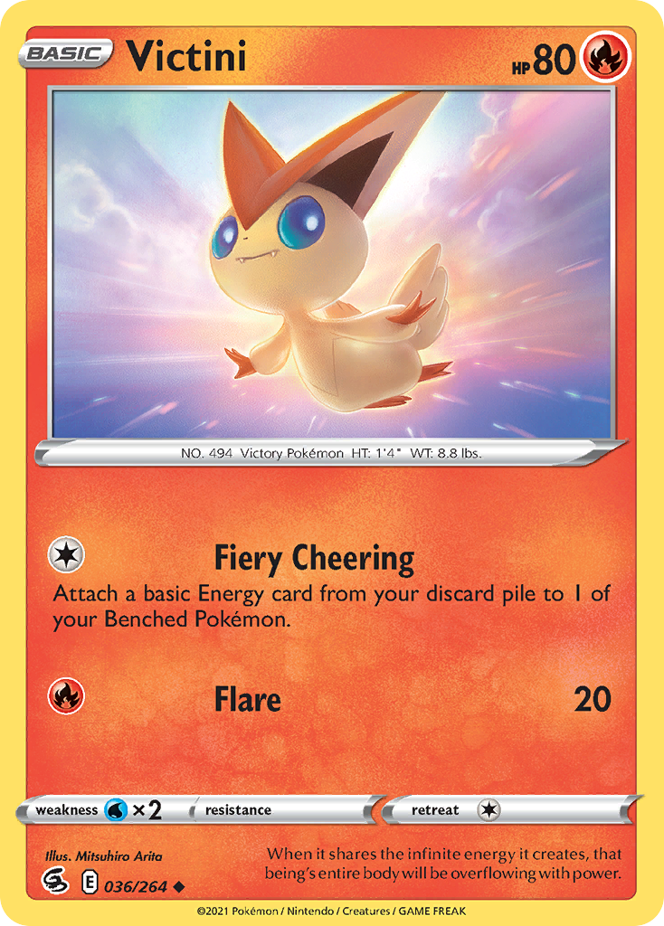 Fusion Strike Victini #36/264