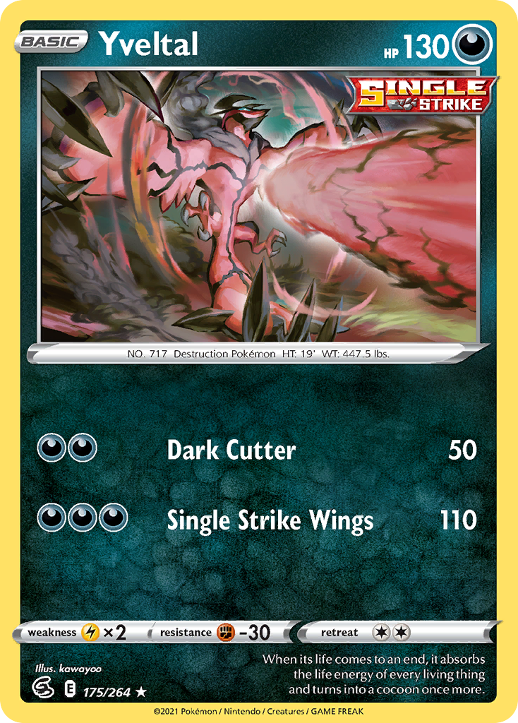 Fusion Strike Yveltal #175/264