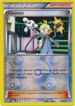 Generations Clemont #59/83 reverse holo