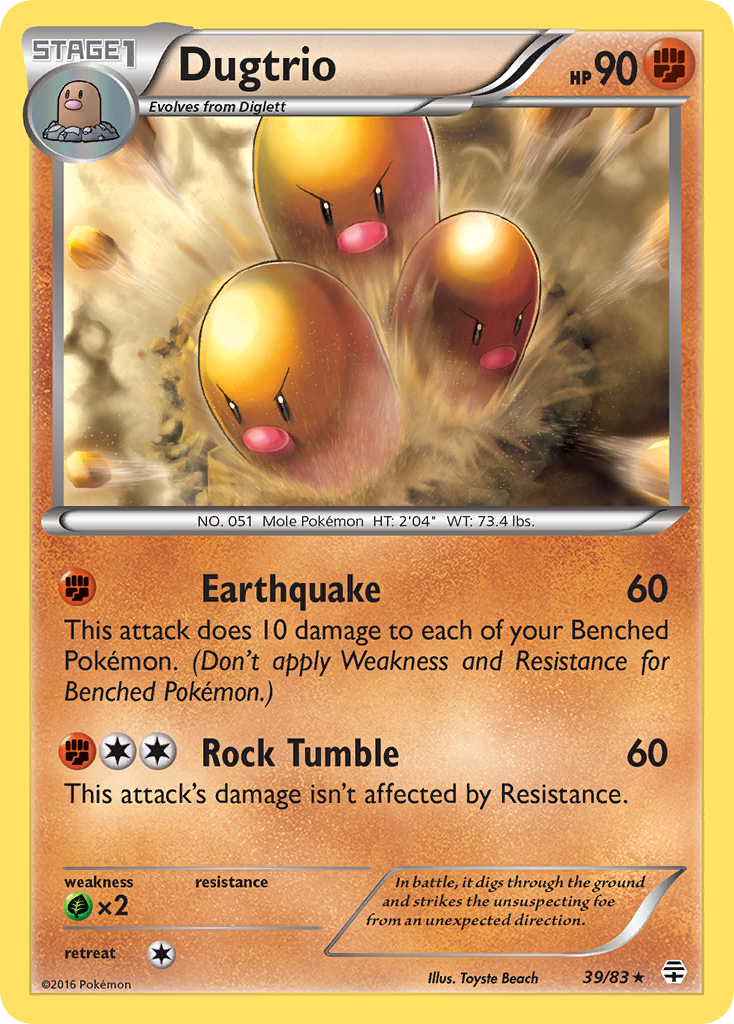 Generations Dugtrio #39/83