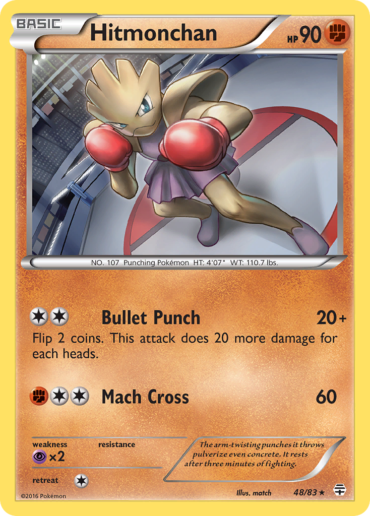 Generations Hitmonchan #48/83