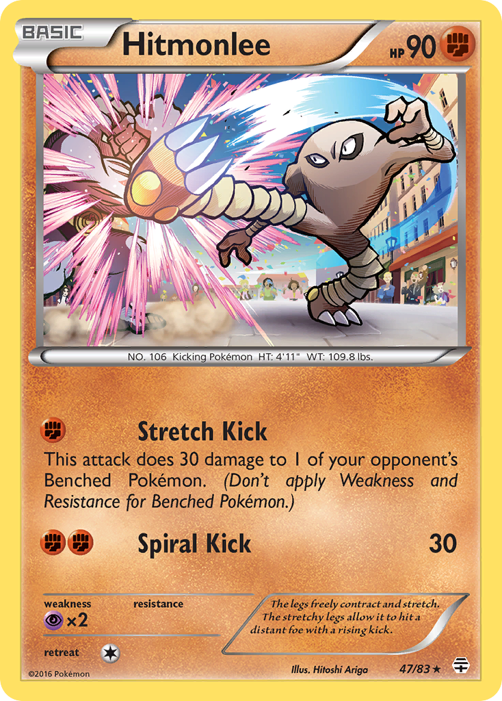 Generations Hitmonlee #47/83