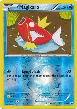 Generations Magikarp #22/83 reverse holo