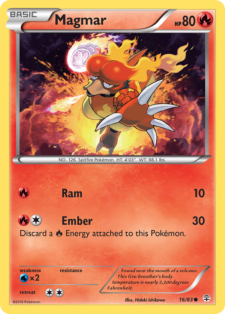 Generations Magmar #16/83