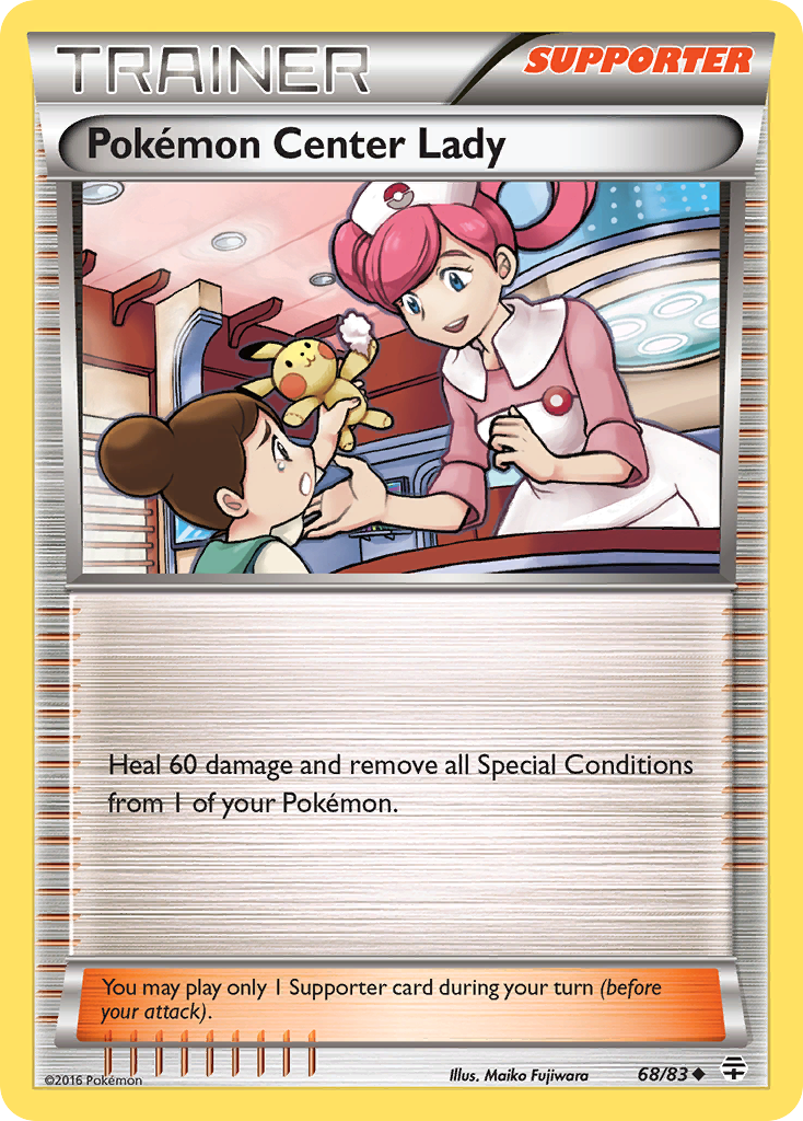 Generations Pokemon Center Lady #68/83
