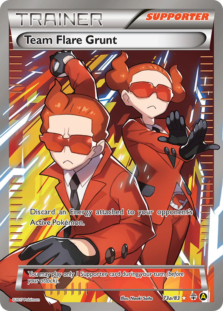 Generations Team Flare Grunt #73/83 Alternate Art