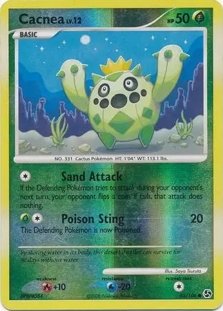 Great Encounters Cacnea #62/106 reverse holo